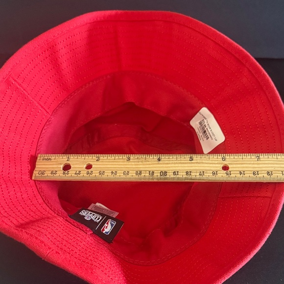 Unisex Youth NBA Licensed Adidas Red & Blue LA Clippers Bucket Hat OSFM - Picture 10 of 10